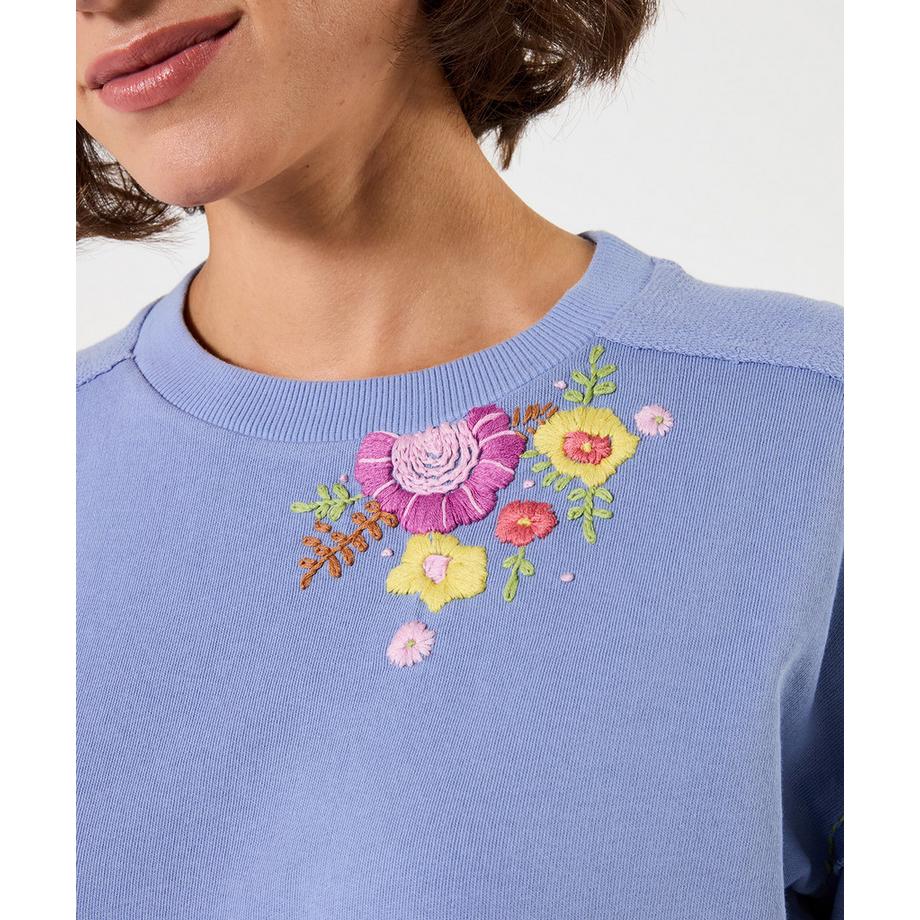 Joe Browns Sweatshirt mit Stickerei und überschnittenen Schultern  