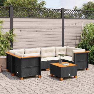 VidaXL Garten sofagarnitur poly-rattan  