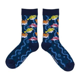 Pokémon  Tatsugiri Blau Socken 