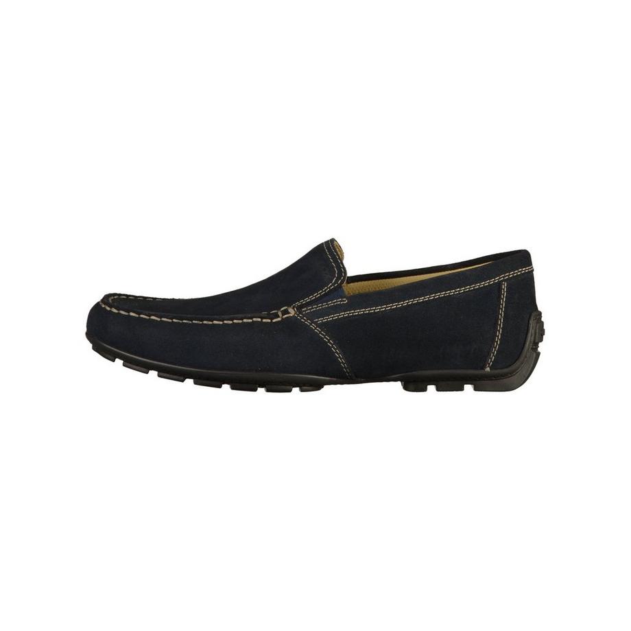 GEOX Moner Smooth Leather Slipper  