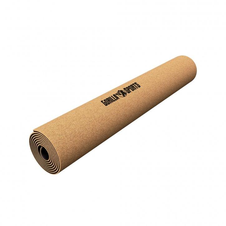 Gorilla Sports  Yogamatte Kork 