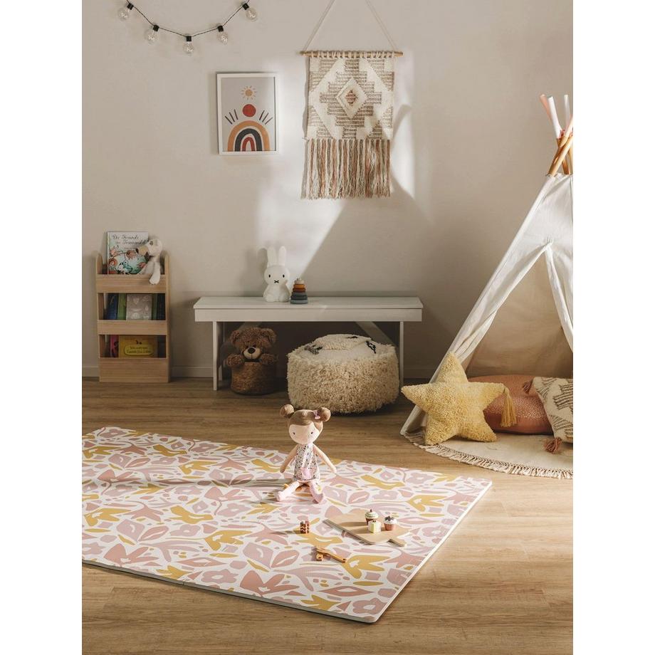 Benuta Tapis de jeu Flora Rose  