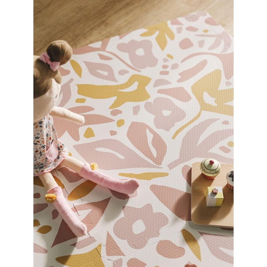 Benuta Tapis de jeu Flora Rose  