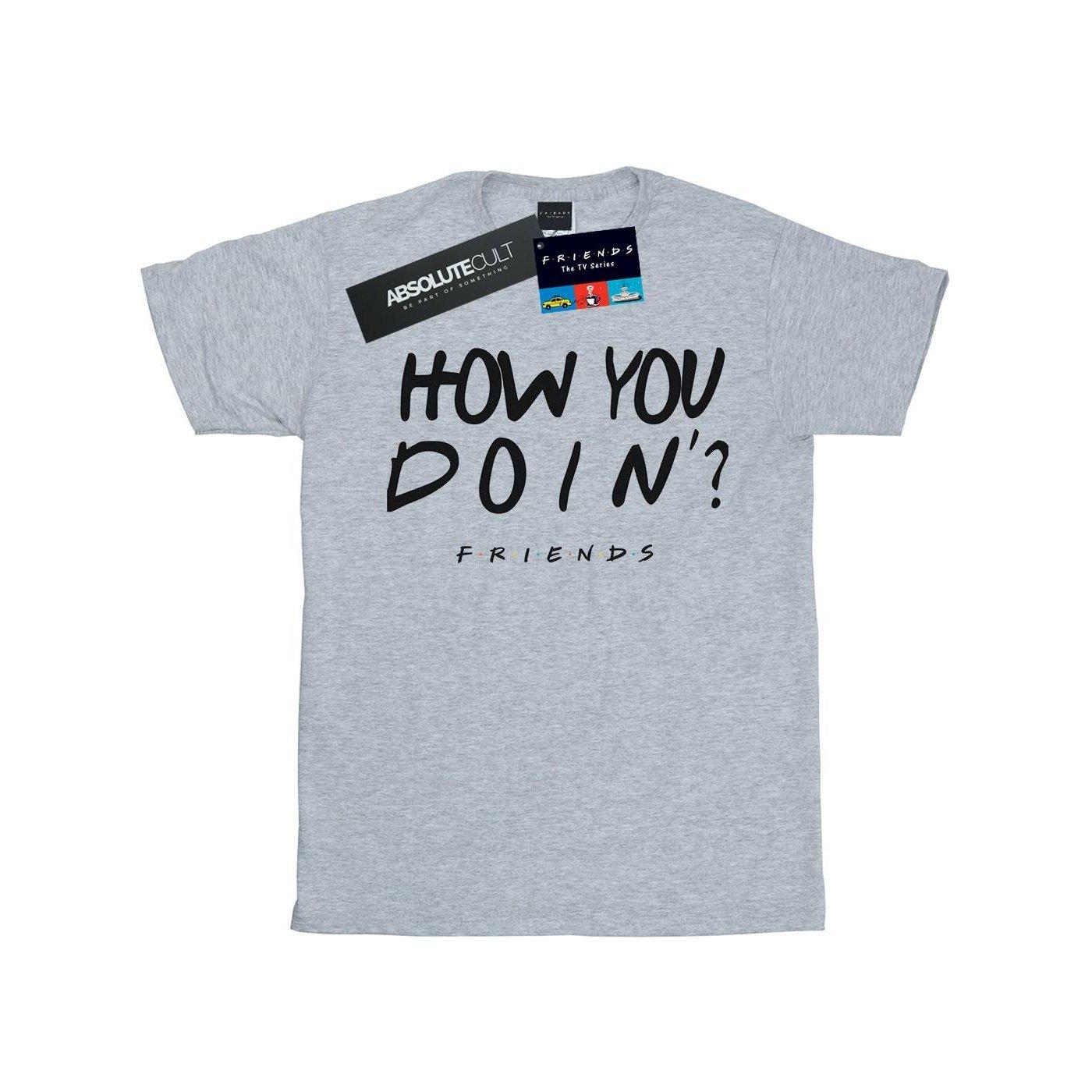 Image of How You Doin? Tshirt Jungen Grau 140/146