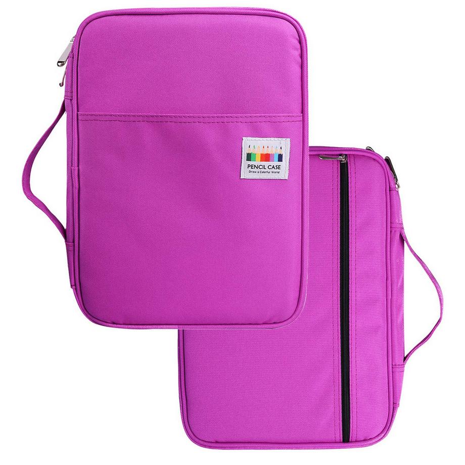 Only-bags.store  Federmäppchen mit 220 Fächern, tragbarer Buntstift-Organisator, wasserdichtes Stiftemäppchen für Studenten, Kinder, Erwachsene, Künstler 