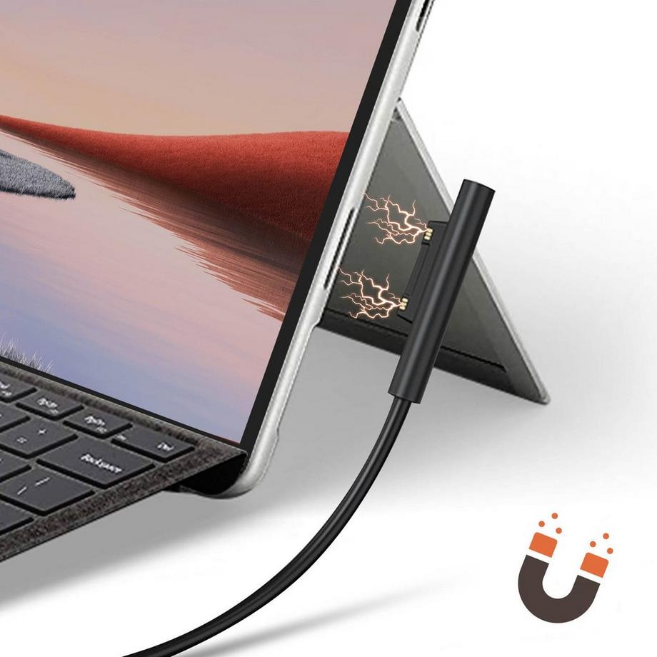 Avizar  Caricatore 60W per Surface Pro 9 / 8 / 7 