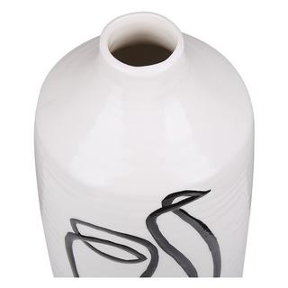 Beliani Blumenvase aus Steinzeug Modern AENUS  