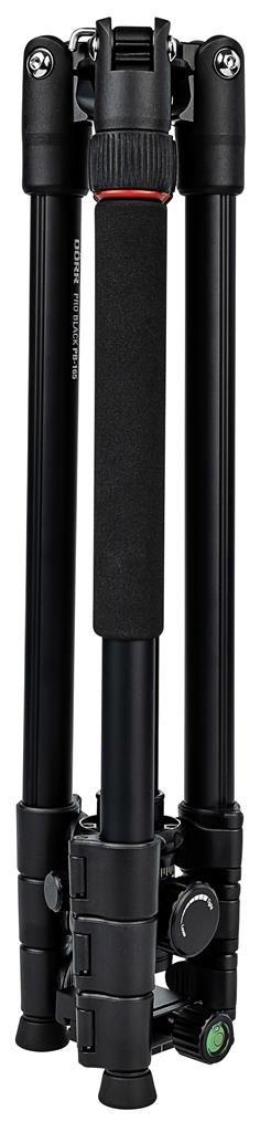 Dörr  Dörr Pro Black PB-165 treppiede Fotocamere digitali/film 3 gamba/gambe Nero 
