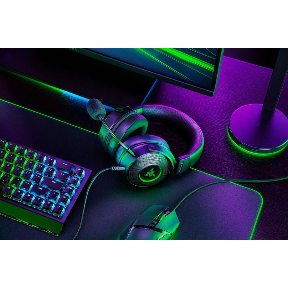 RAZER  Kraken V3 HyperSense Kopfhörer Kabelgebunden Kopfband Gaming USB Typ-A Schwarz 