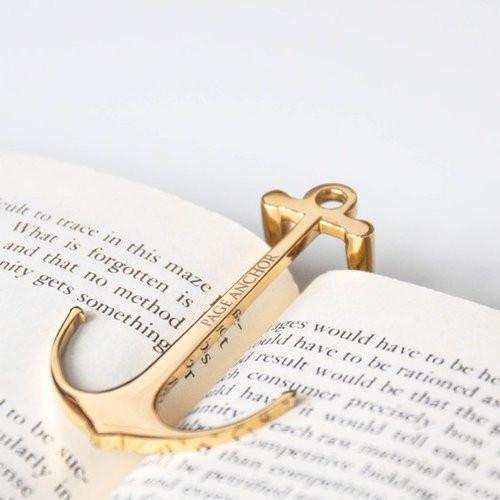 Page Anchor Buchzeichen Page Anchor Gold  