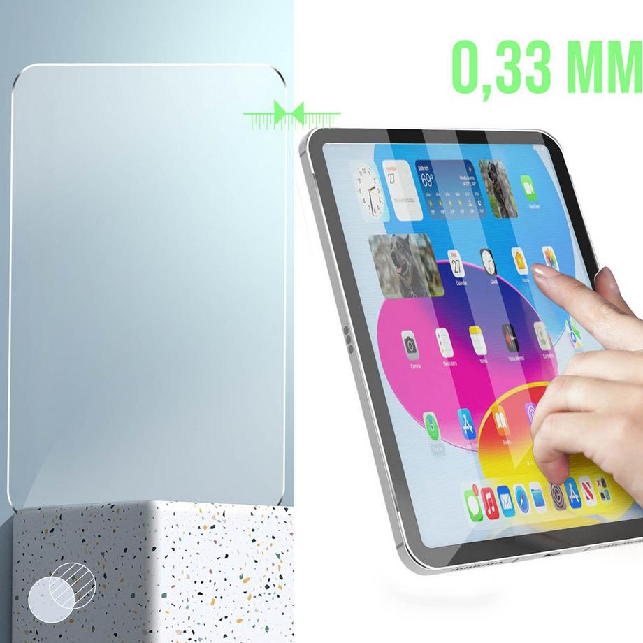 Avizar  Verre Trempé iPad 10 2022 Biseauté 