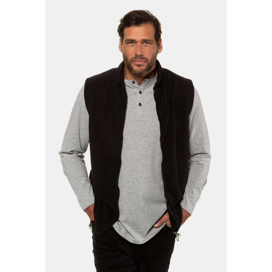 JP1880 Gilet in pile outdoor con collo alto  
