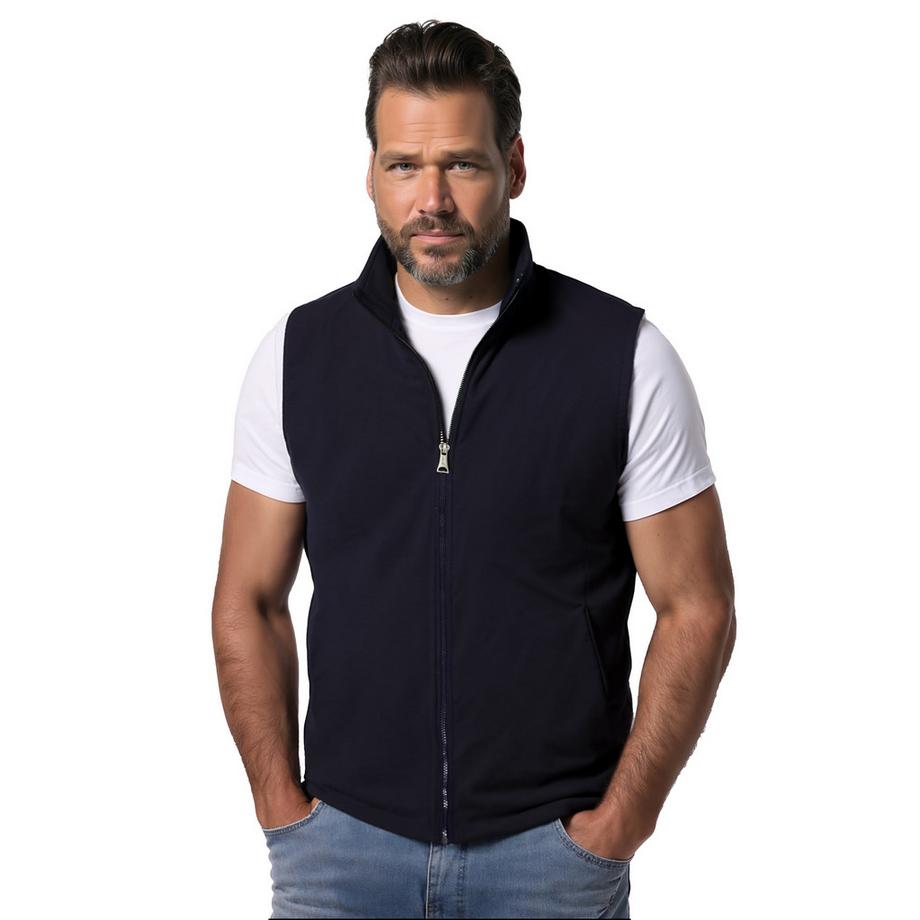 JP1880 Gilet in pile outdoor con collo alto  