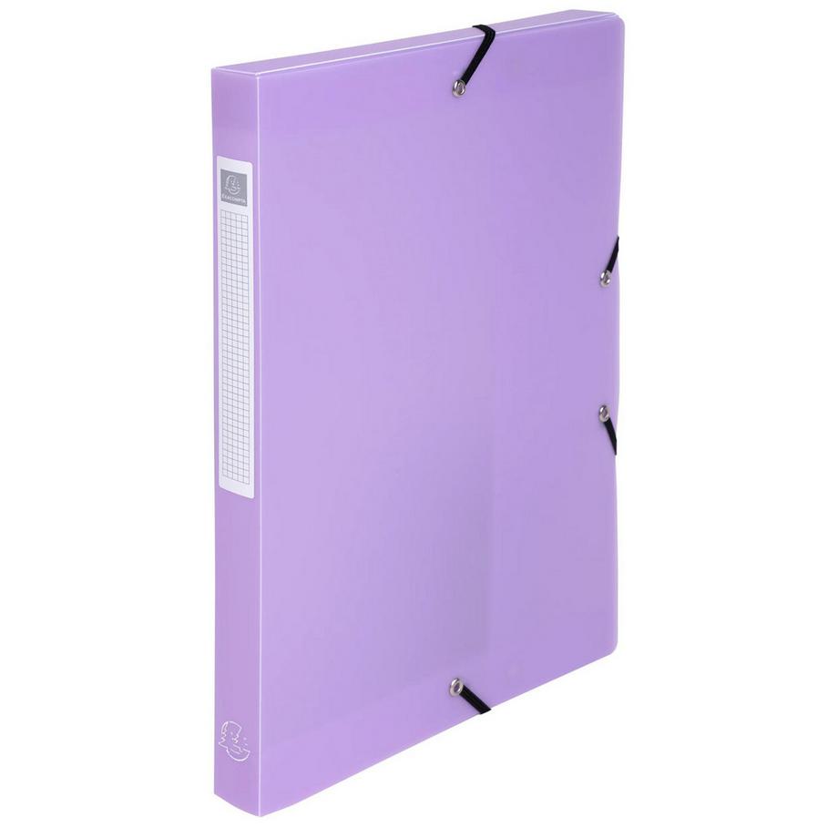 Exacompta Cartella portaprogetti dorso 25mm polipropilene Chromaline - A4 - x 8  