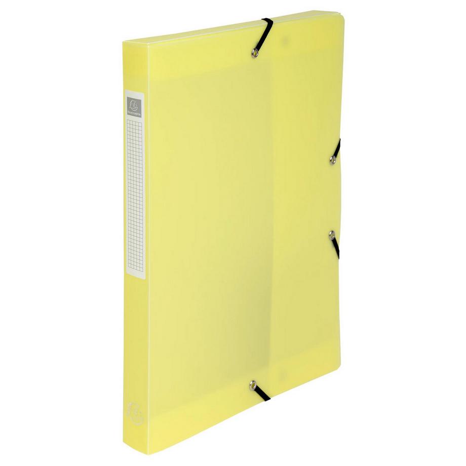 Exacompta Cartella portaprogetti dorso 25mm polipropilene Chromaline - A4 - x 8  