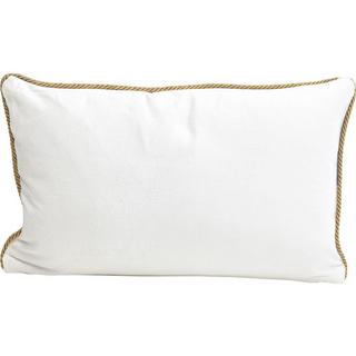 KARE Design Coussin Glitter Libellule blanc 50x30  