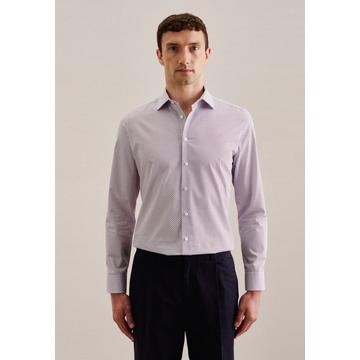 Chemise Business Slim Fit Manche longue Imprimé