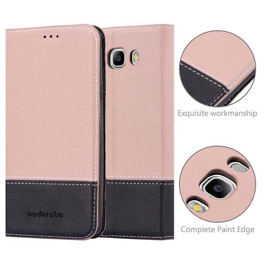 Cadorabo  Hülle für Samsung Galaxy J7 2016 Magnetverschluss, Standfunktion 