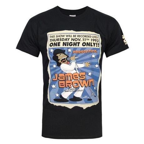 The Simpsons  Tshirt JAMES BROWN ONE NIGHT 