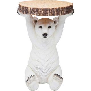 KARE Design Table d&#039;appoint Animal Polar Bear Ø37cm  