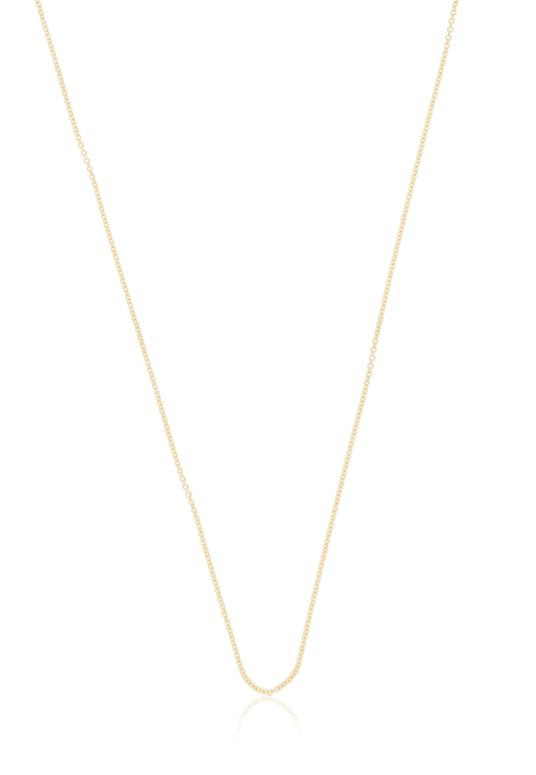 MUAU Schmuck  Collier Rundanker Gelbgold 750, 0.9mm, 55cm 