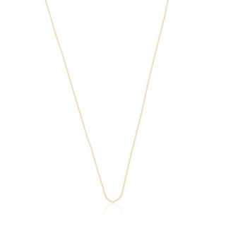 MUAU Schmuck  Collier Rundanker Gelbgold 750, 0.9mm, 55cm 