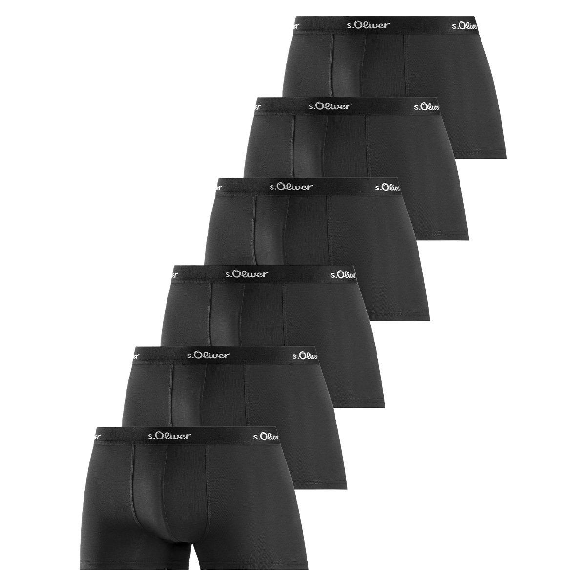 Image of 6er Pack Basic - Retro Short Pant Herren Schwarz S