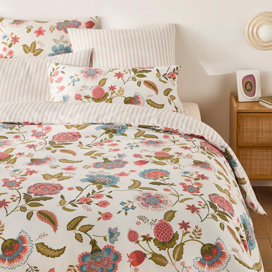 Housse de couette en coton lavé