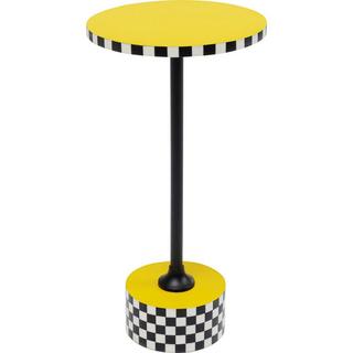 KARE Design Tavolino Domero Dama giallo tondo 25  