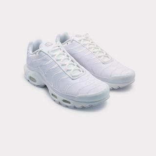 NIKE  Air Max Plus - Triple White Leather 