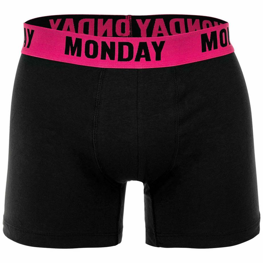 Happy Shorts Boxer con vestibilità confortevole e vita con giorno della settimana  