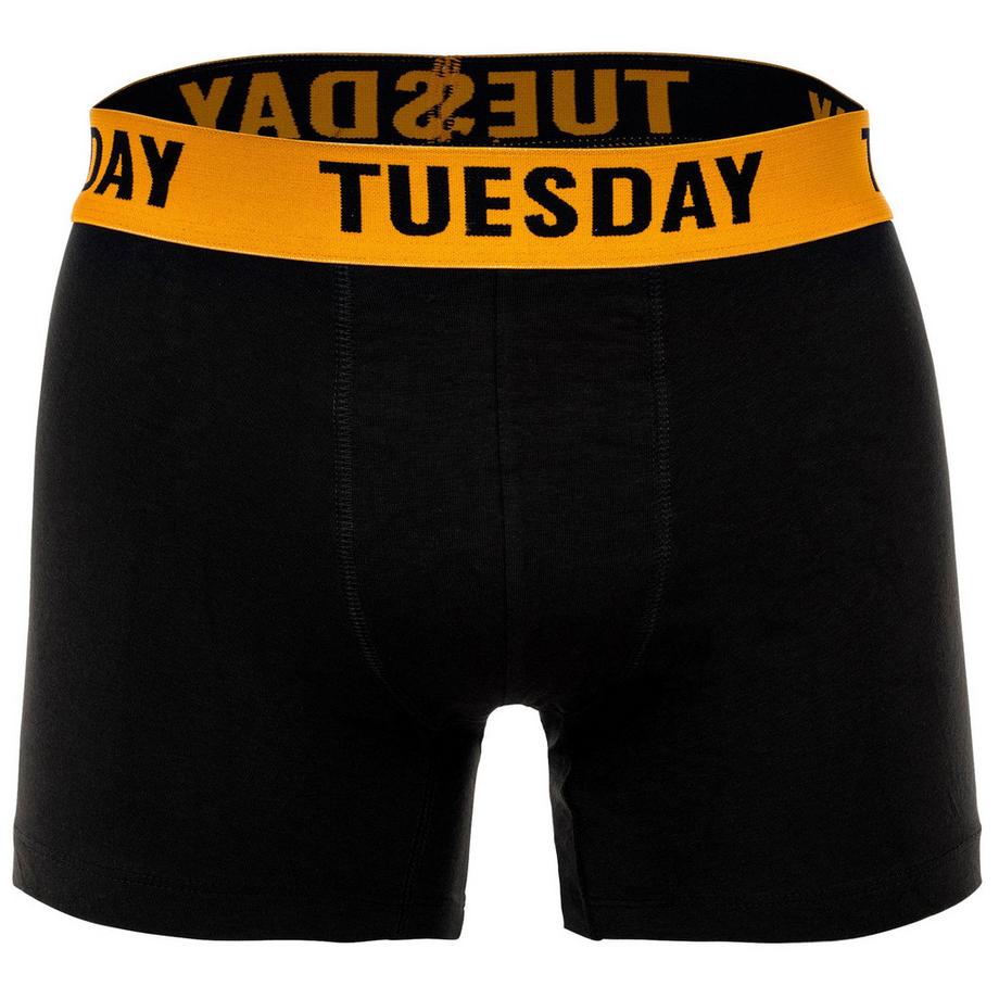Happy Shorts Boxer con vestibilità confortevole e vita con giorno della settimana  