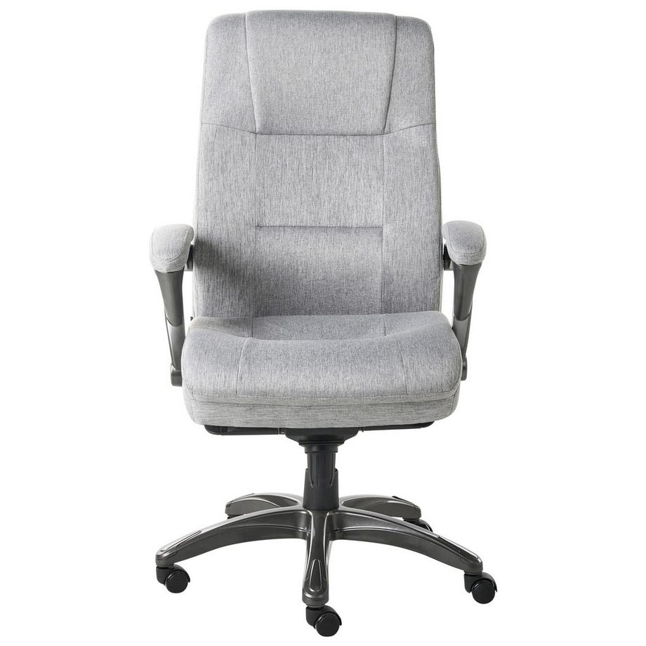 Beliani Chefsessel aus Leinen  MAGNUS  