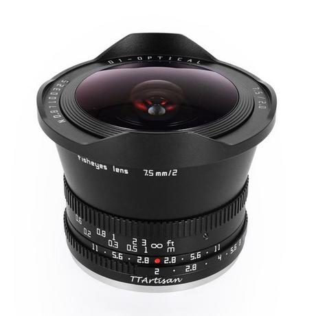 TTARTISANS  Ttartisan 7,5 mm F2 Fisheye (Fuji X) 