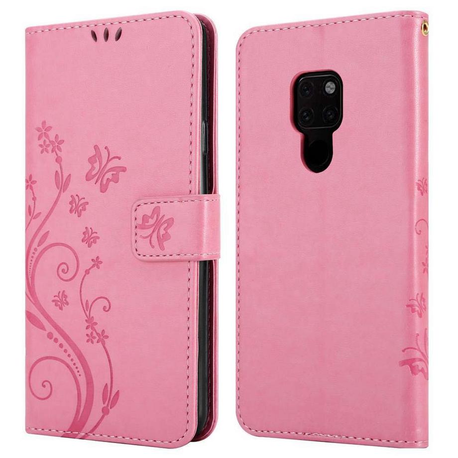 Cadorabo  Custodia per Huawei MATE 20 cover fiori design 