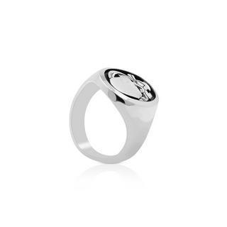 MUAU Schmuck  Bague héraldique en argent 925 