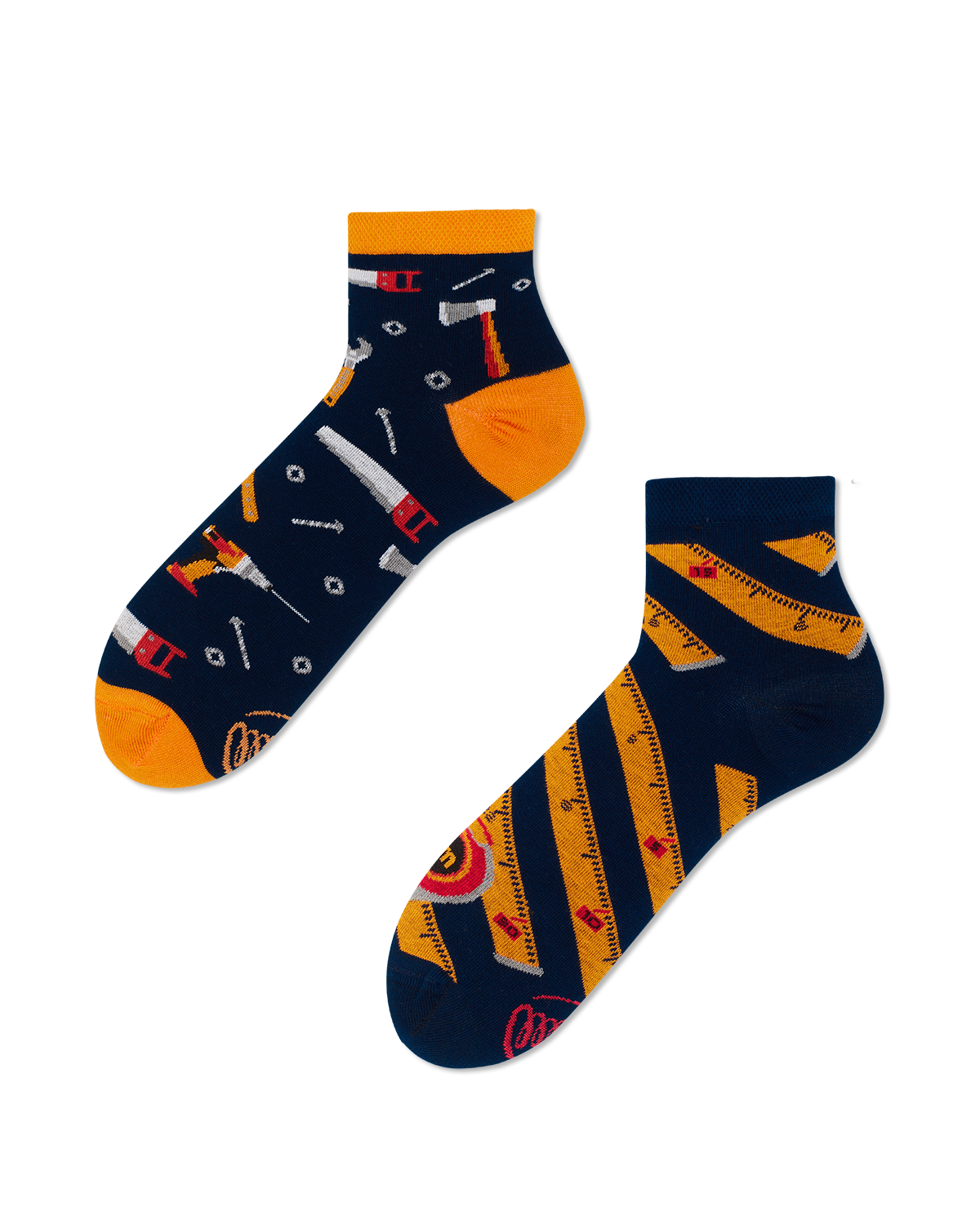 Image of The Handyman Quartersocks - Herren Multicolor 39-42