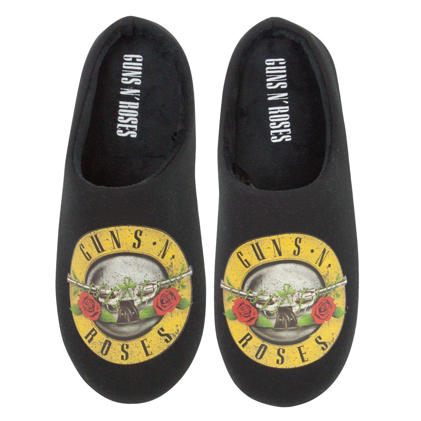 Guns N Roses  Chaussons Bullet avec logo de groupe 