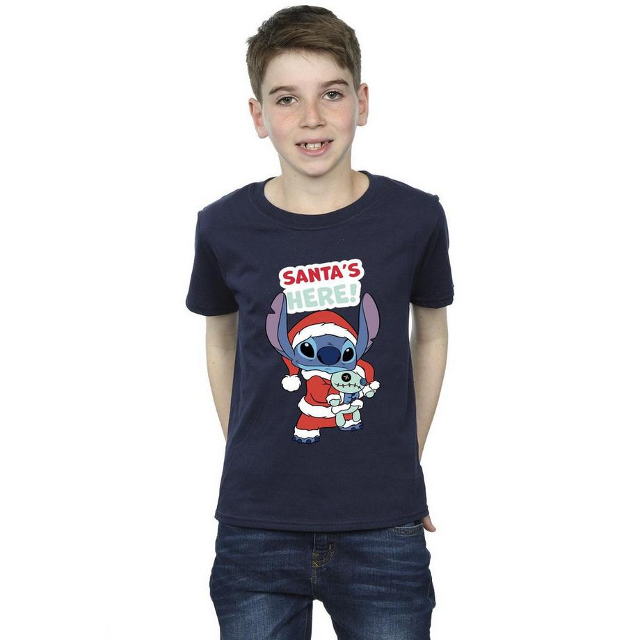 Disney  Tshirt SANTA'S HERE 