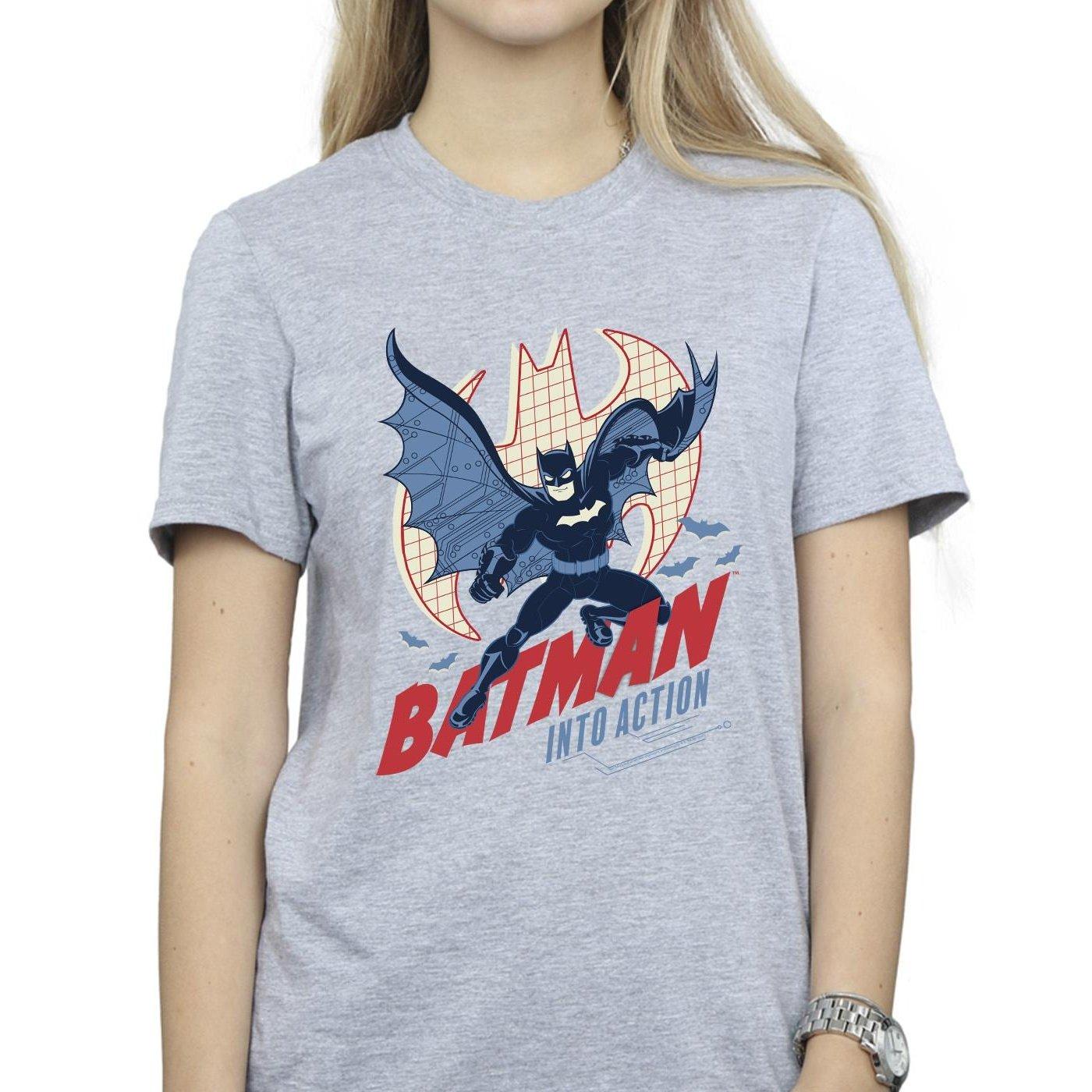 DC COMICS  Into Action TShirt 