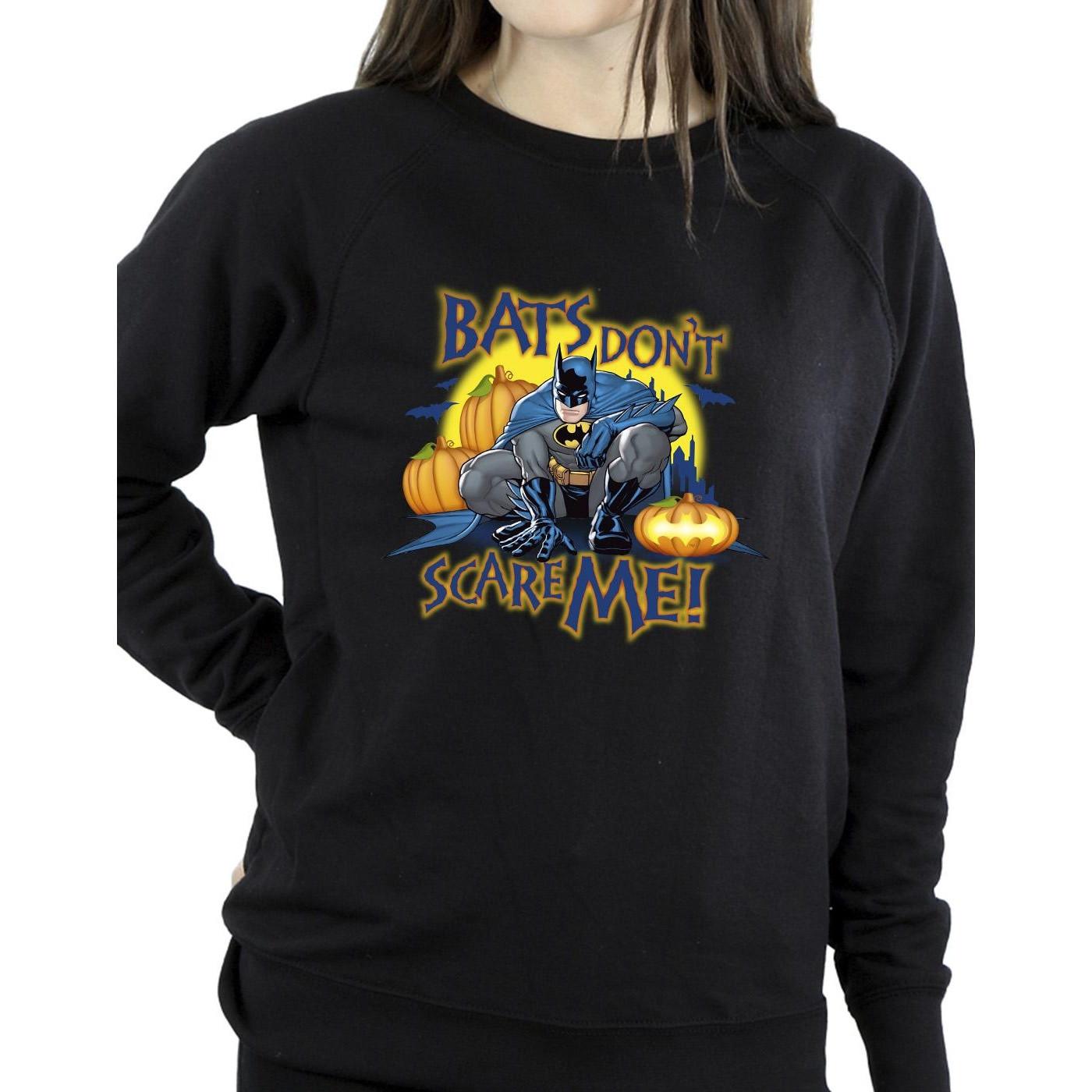 DC COMICS  Bats Don't Scare Me Sweatshirt 