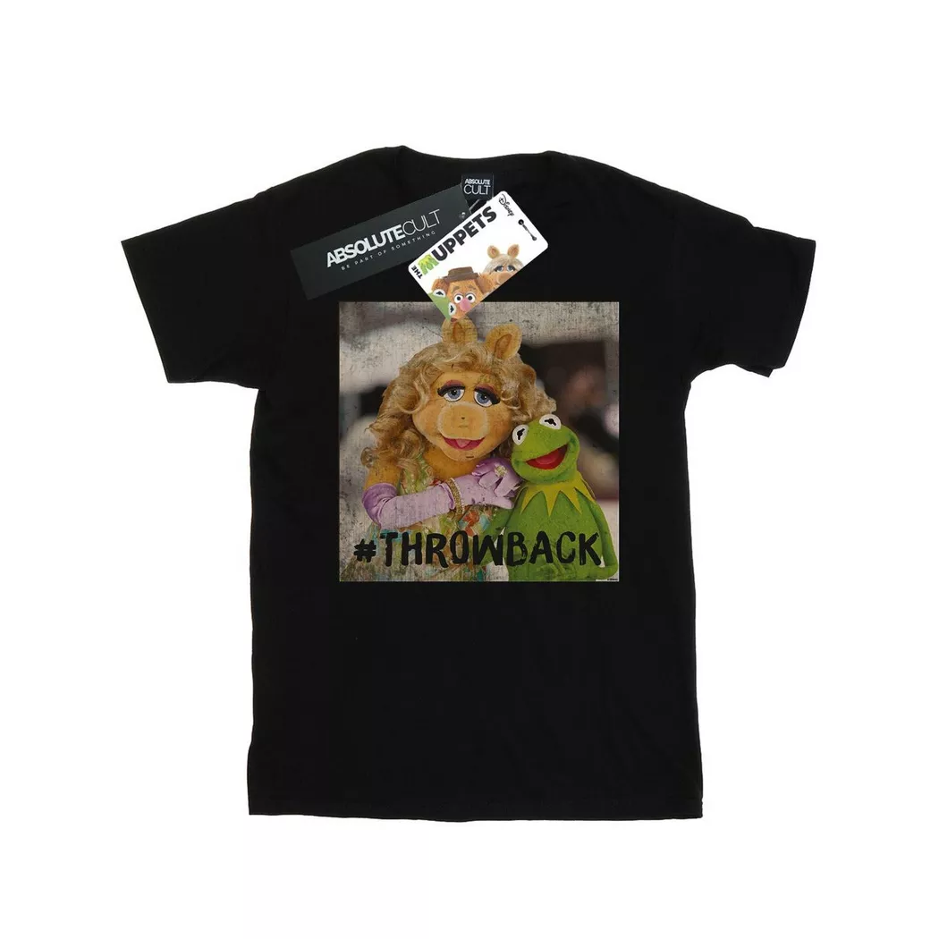 Disney - The Muppets Throwback TShirt, für Damen, Schwarz, Größe XL