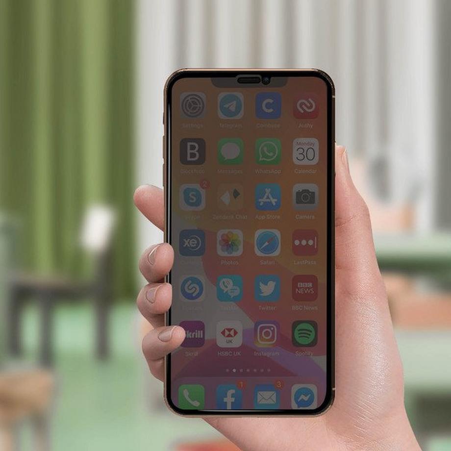 Avizar  Verre iPhone 11 Pro Max Anti-espion 