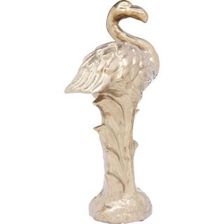 KARE Design Deko Figur Flamingo Front gold  