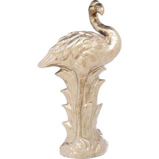 KARE Design Deko Figur Flamingo Front gold  