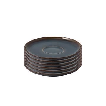 Kaffeeuntertasse 6 Stk Crafted Denim