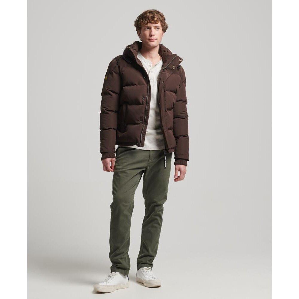 Superdry  daunenjacke mit kapuze uperdry everet 