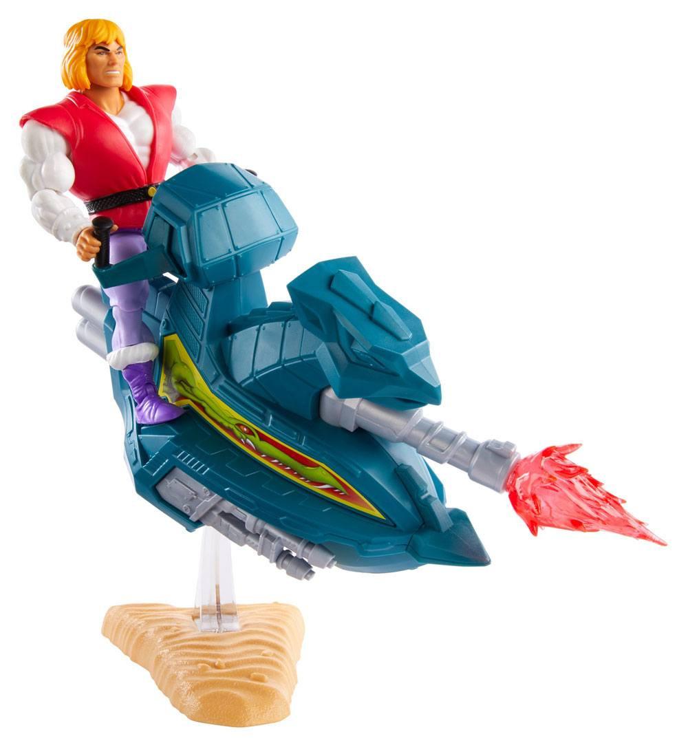 Mattel  Masters of the Universe Origins Actionfigur  Prince Adam with Sky Sled 