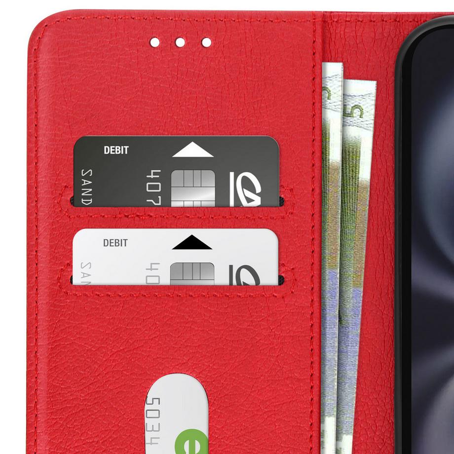 Avizar  Etui Apple iPhone 16 Plus Rot 