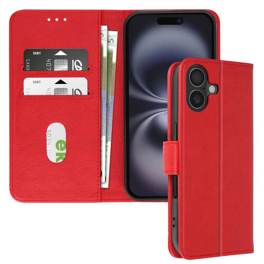 Etui Apple iPhone 16 Plus Rot